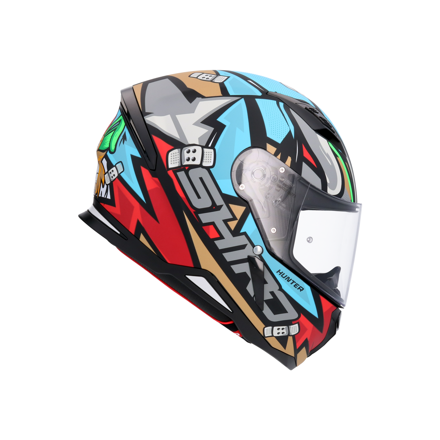 CASCO SHIRO HUNTER RACCOON BLUE