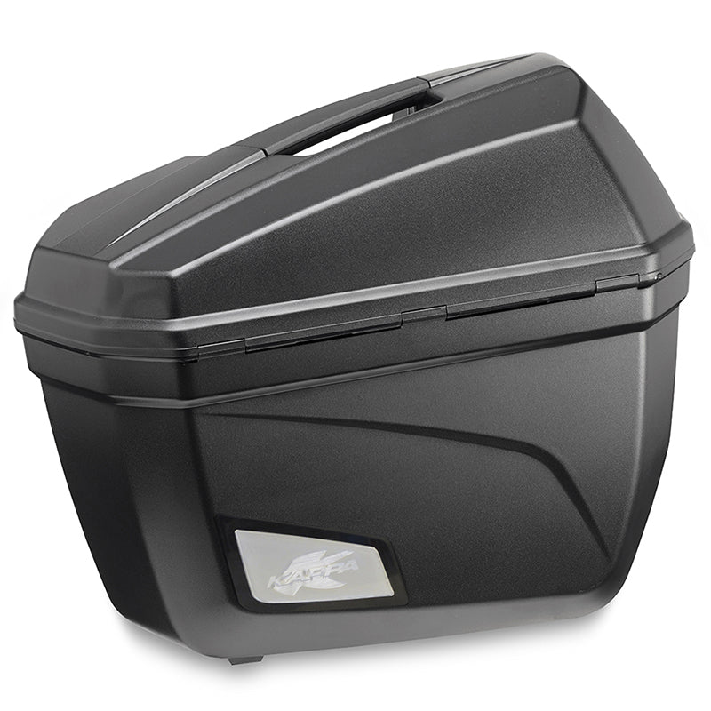 MALETAS KAPPA LATERALES MK 22LTS K22 NEGRO BASE/N MONOKEY