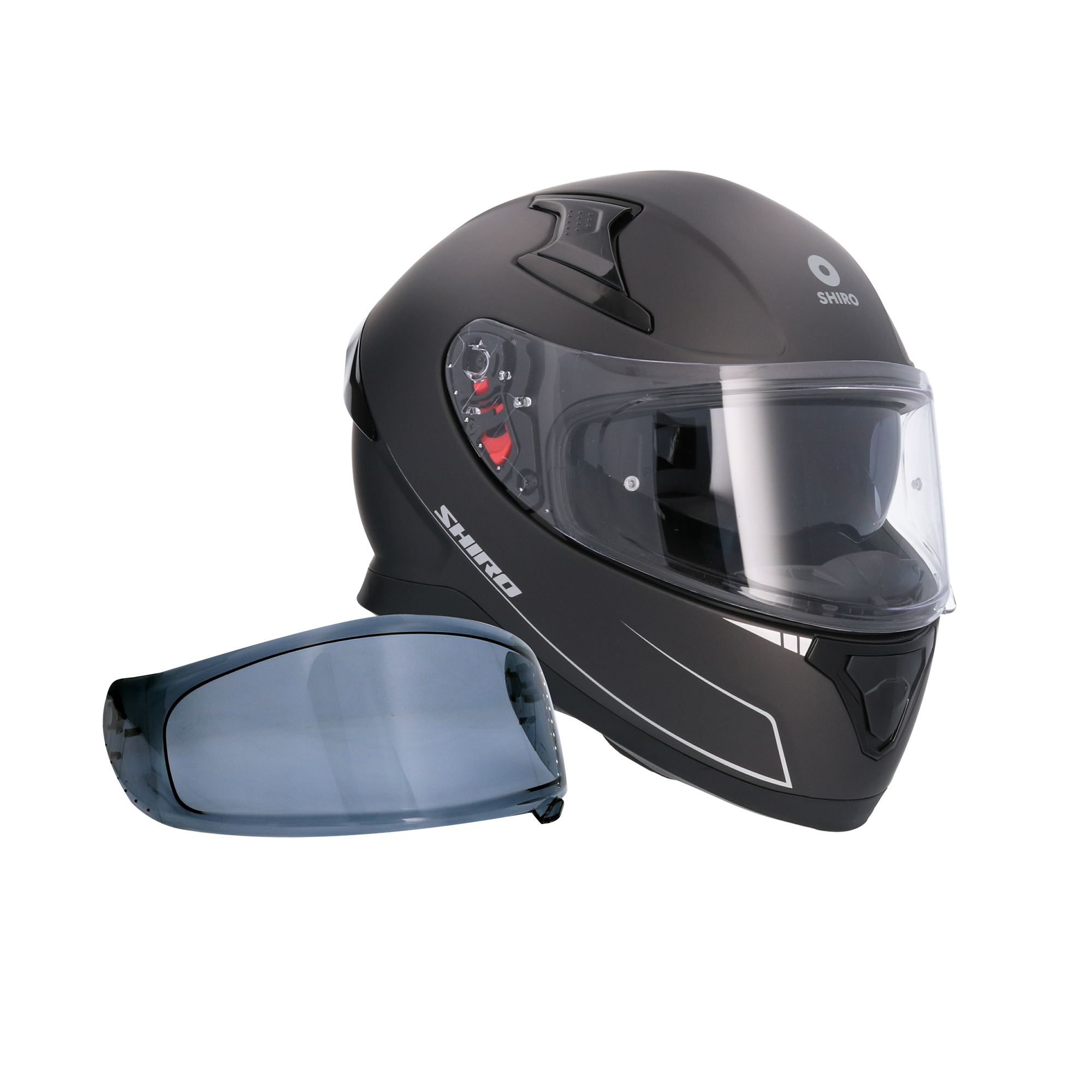 CASCO SHIRO KATANA MATT BLACK