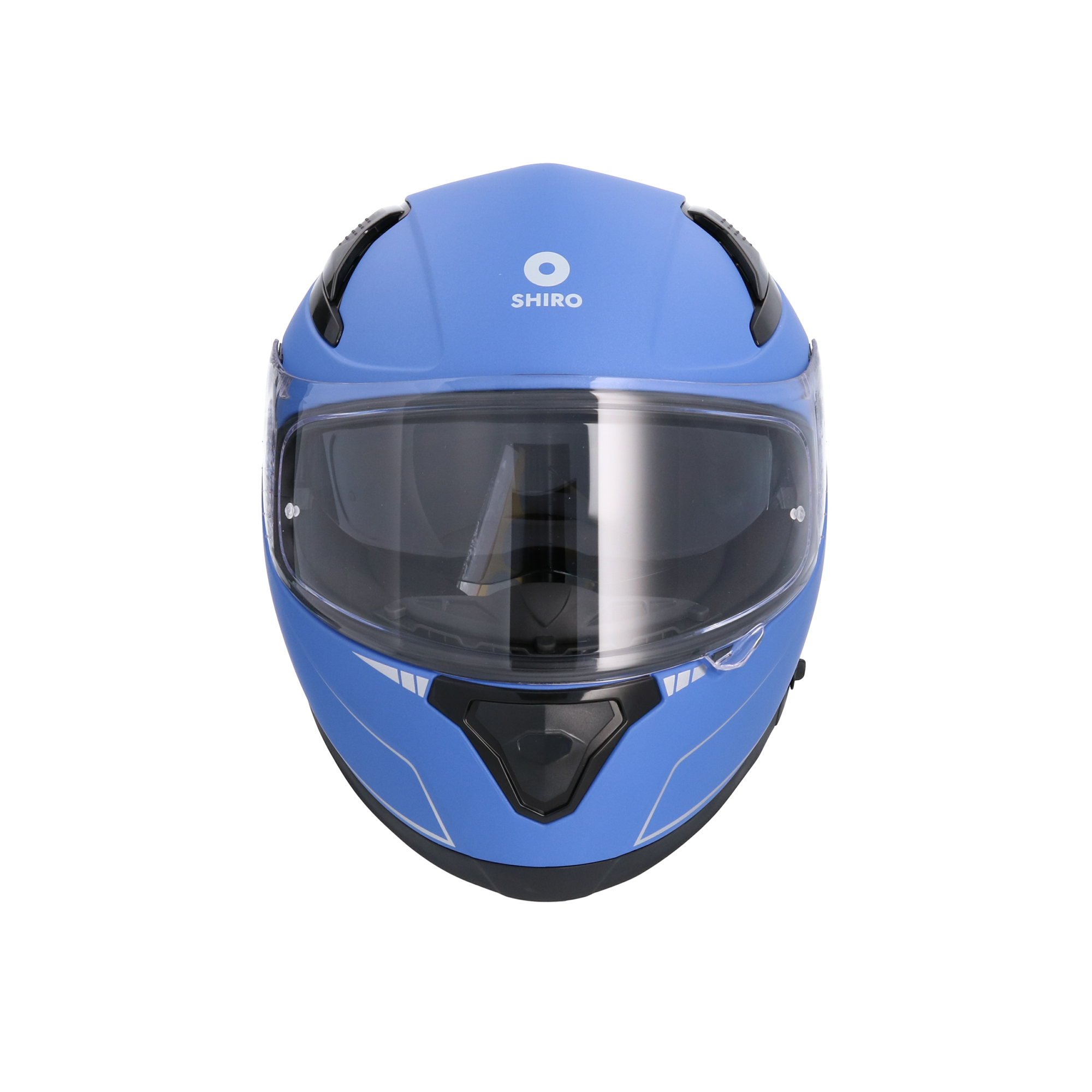 CASCO SHIRO KATANA METALLIC MATT BLUE