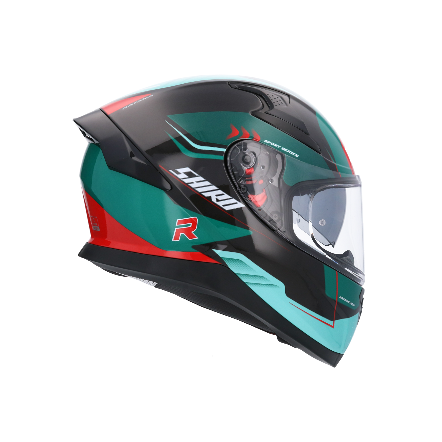CASCO SHIRO KATANA ORBE METALLIC MATT GREEN