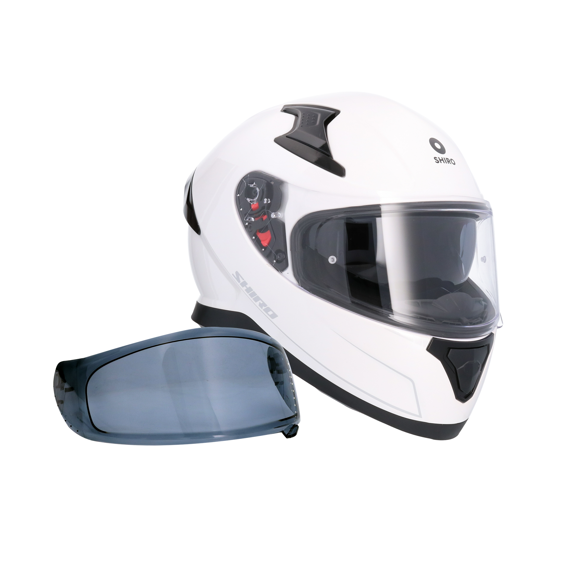 CASCO SHIRO KATANA WHITE PEARL