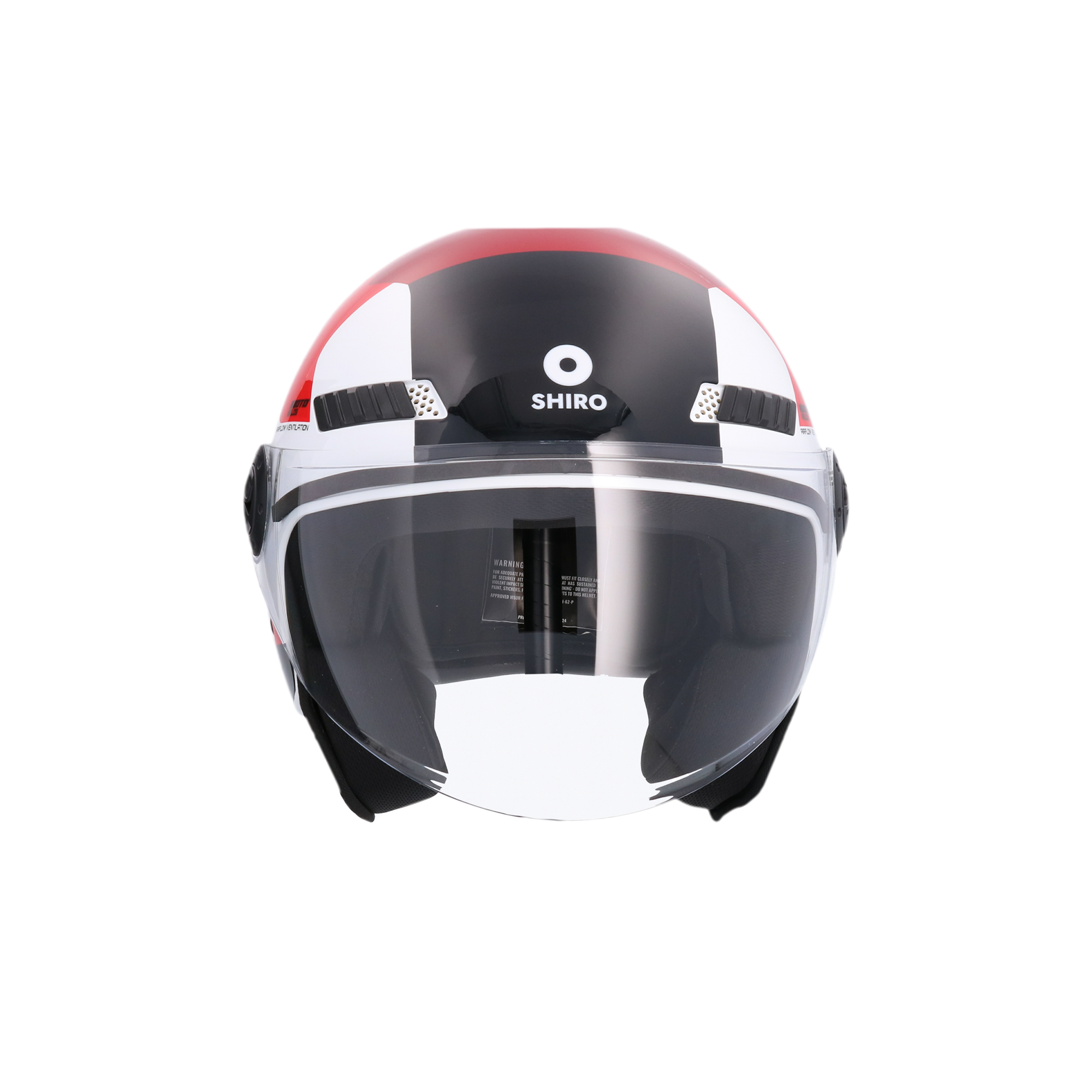 CASCO SHIRO KIOTO KALOS WHITE/RED