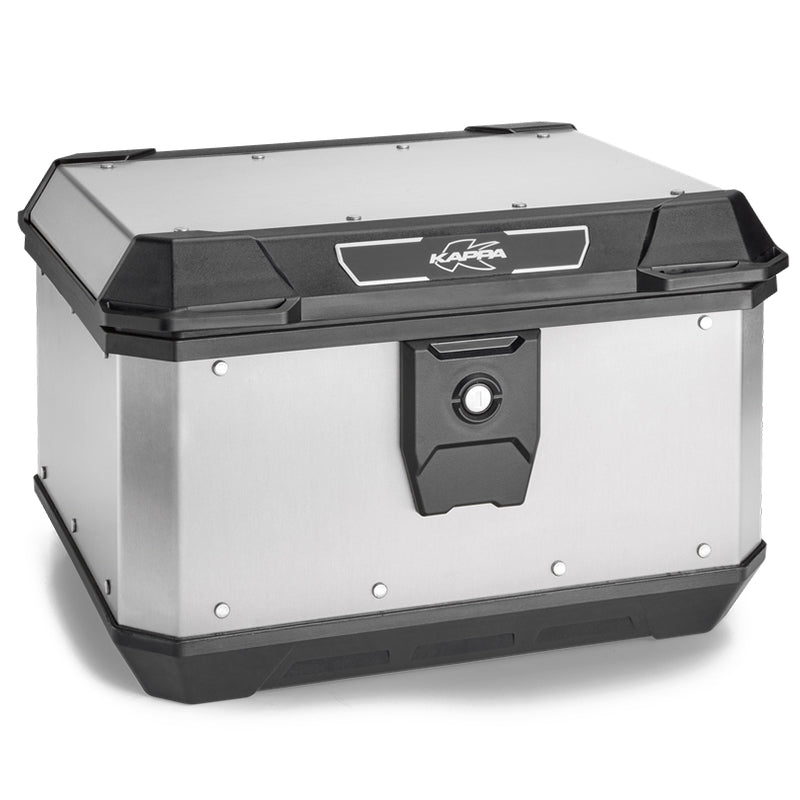 MALETA KAPPA ML 40LTS K´METROBOX ALUMINIO NATURAL MONOLOCK