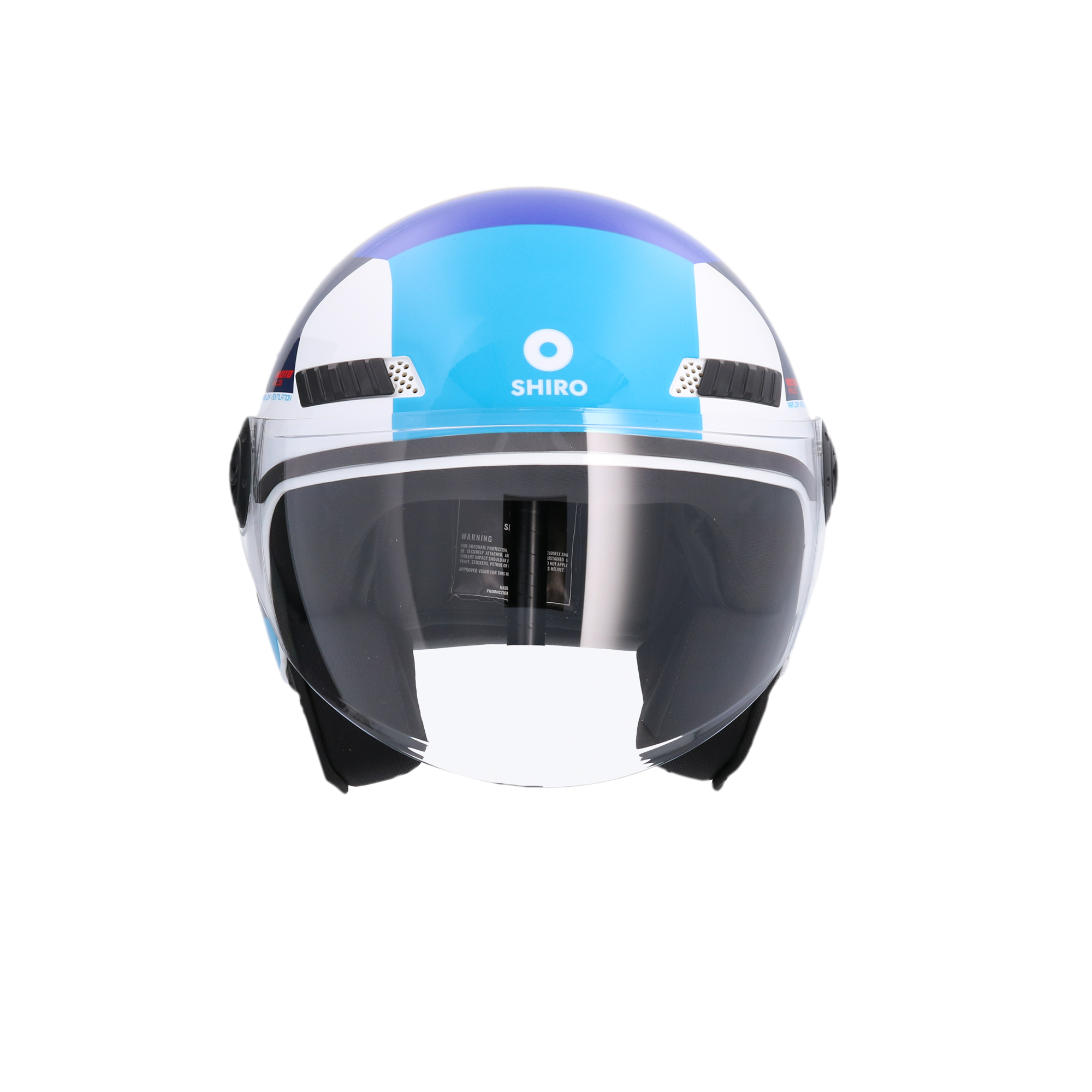CASCO SHIRO KIOTO KALOS WHITE/BLUE