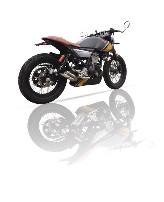 ESCAPE IXIL SLIP ON - DUAL HYPERLOW - MONDIAL HPS 125 - 150 (CR)