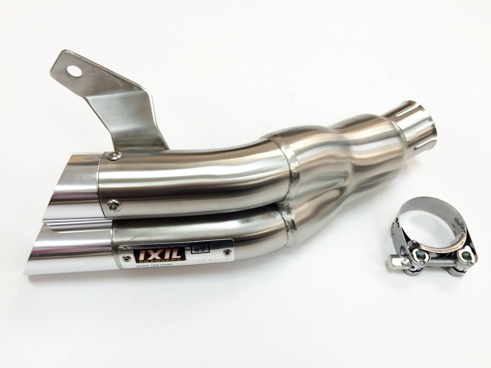 ESCAPE IXIL SLIP ON - DUAL HYPERLOW - SUZUKI SFV 650 GLADIUS 09-15 (WVCX)