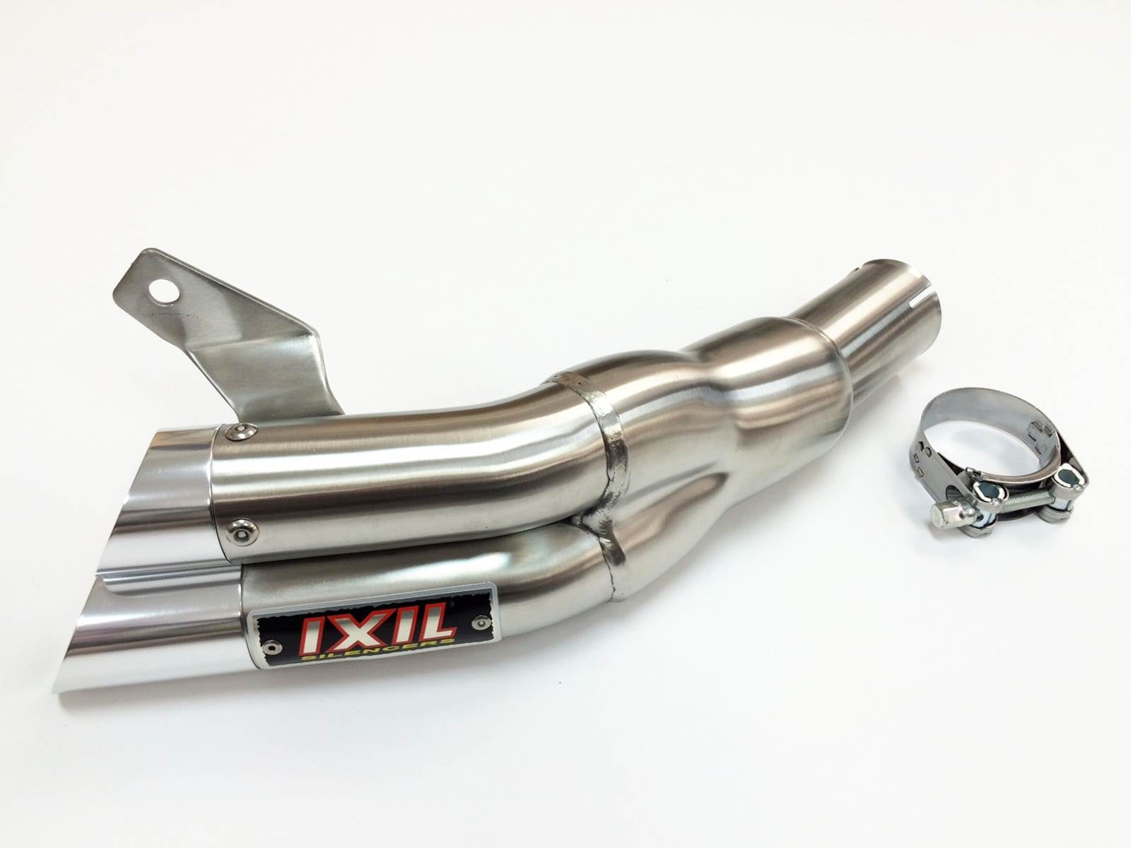 ESCAPE IXIL SLIP ON - DUAL HYPERLOW - SUZUKI GSX 750 R 11-16 (WVC4)