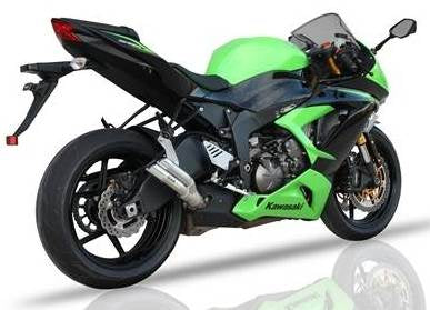 ESCAPE IXIL SLIP ON - DUAL HYPERLOW - KAWASAKI ZX 636 R 13-20 (ZX636E ZX636G)
