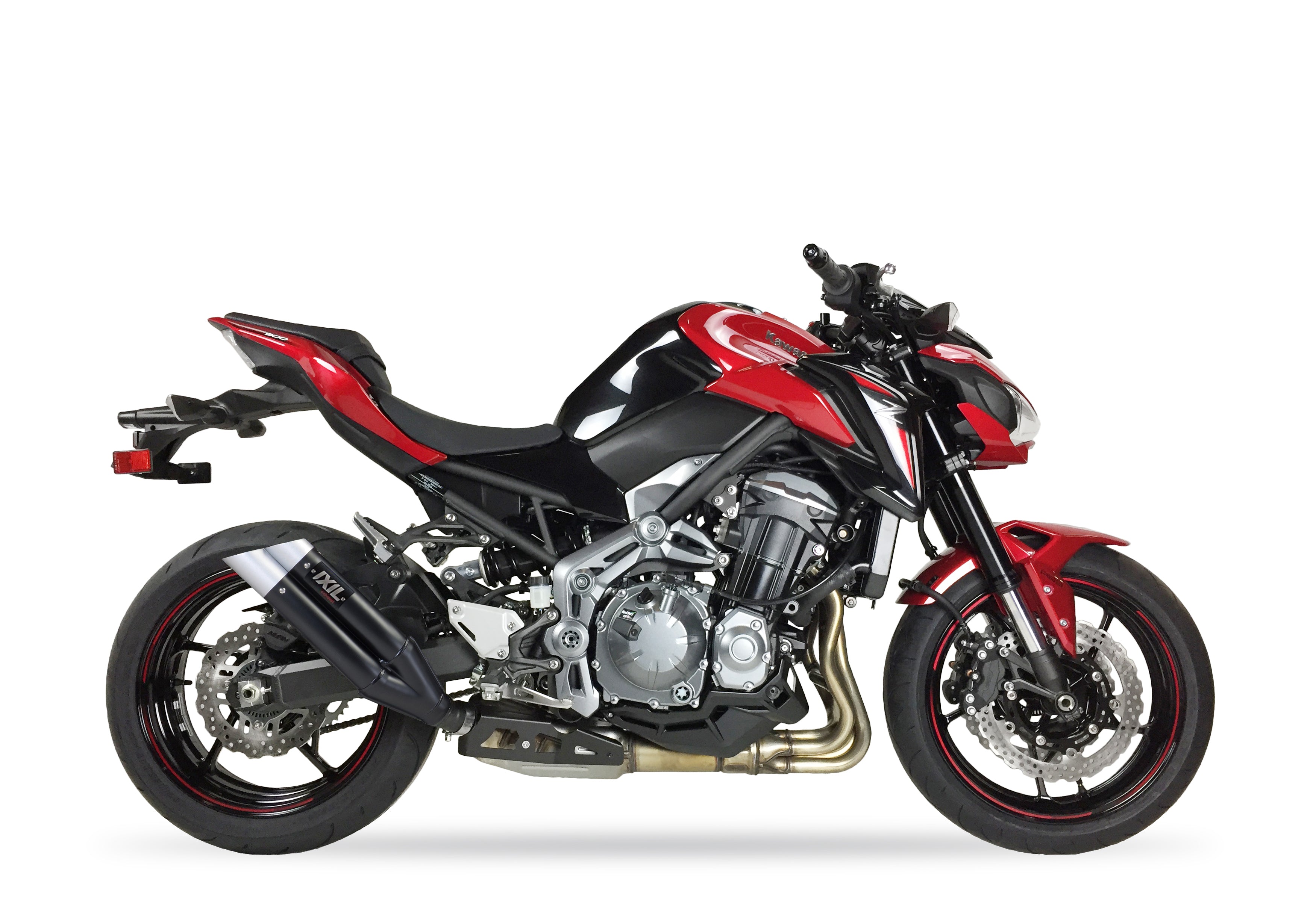 ESCAPE IXIL SLIP ON - DUAL HYPERLOW BLACK XL - KAWASAKI Z 900 A2 20-24 (ZR900H ZR900HA2 ZR900P ZR900PA2)