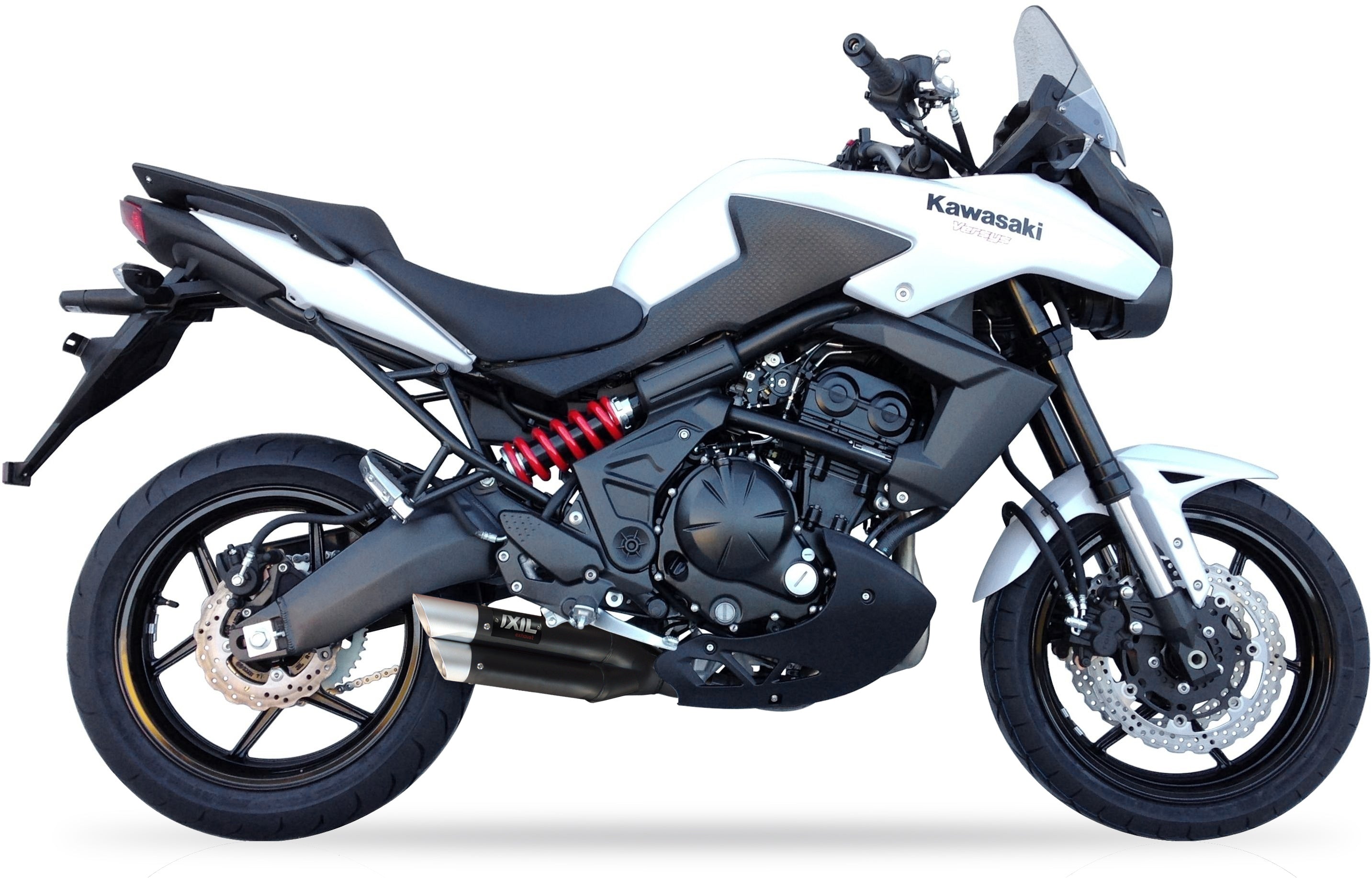 ESCAPE IXIL SLIP ON - DUAL HYPERLOW BLACK XL - KAWASAKI VERSYS 650 06-14 (LE650A C D E)