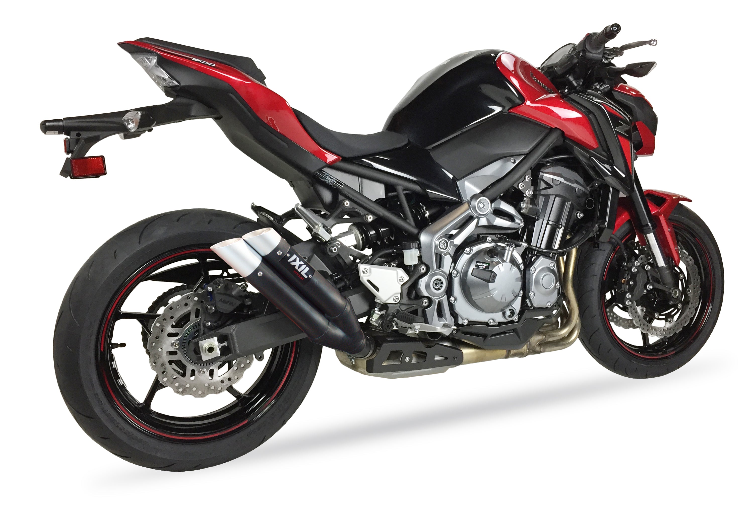 ESCAPE IXIL SLIP ON - DUAL HYPERLOW BLACK XL - KAWASAKI Z 900 A2 20-24 (ZR900H ZR900HA2 ZR900P ZR900PA2)