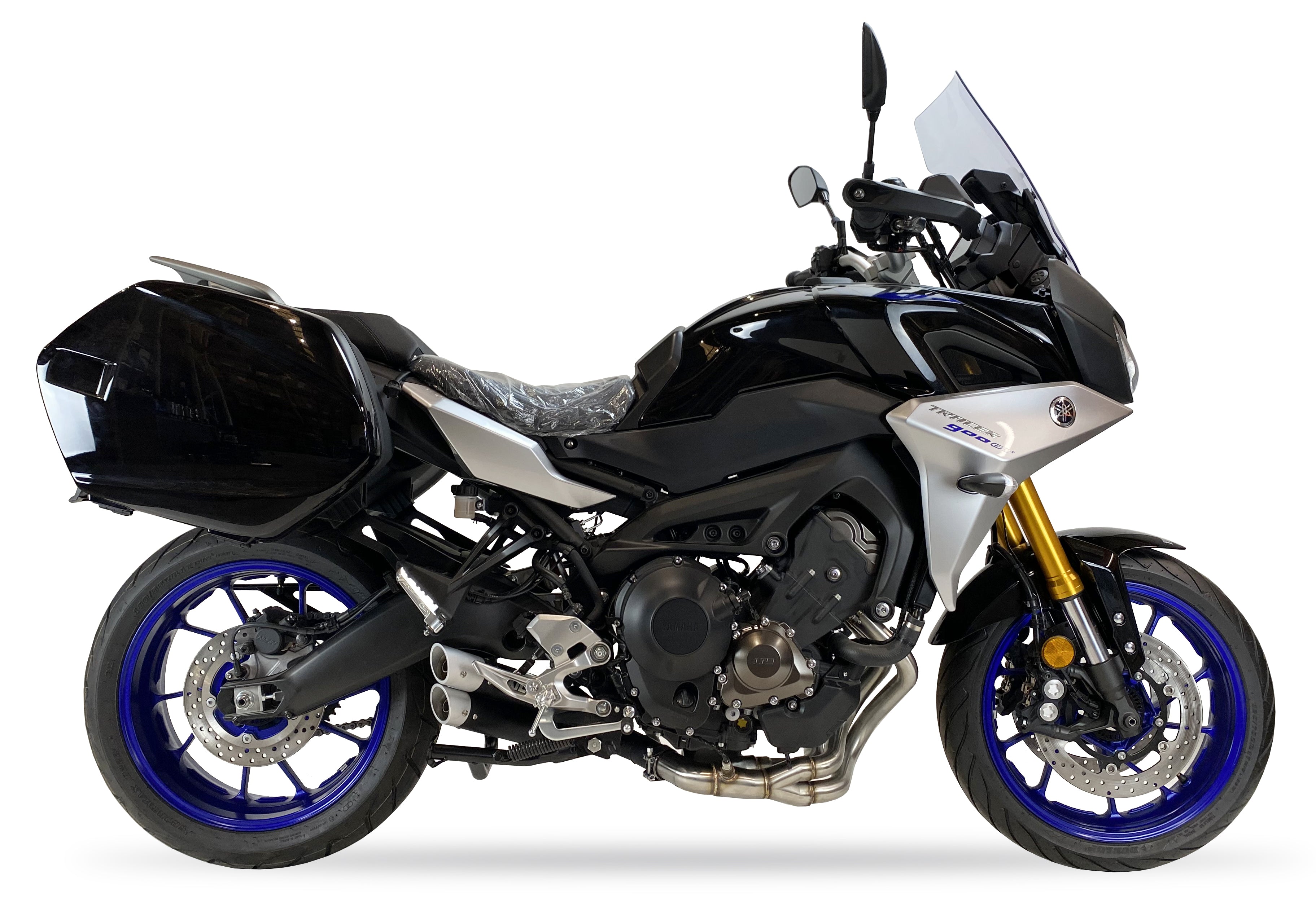 ESCAPE IXIL FULL SYSTEM - DUAL HYPERLOW BLACK XL - YAMAHA TRACER 900 GT 18-20 (RN57)