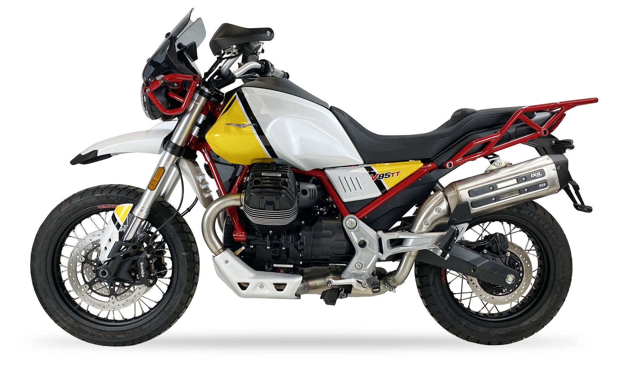 ESCAPE IXIL SLIP ON - MEGA XTREM TRAIL - MOTO GUZZI V85 TT