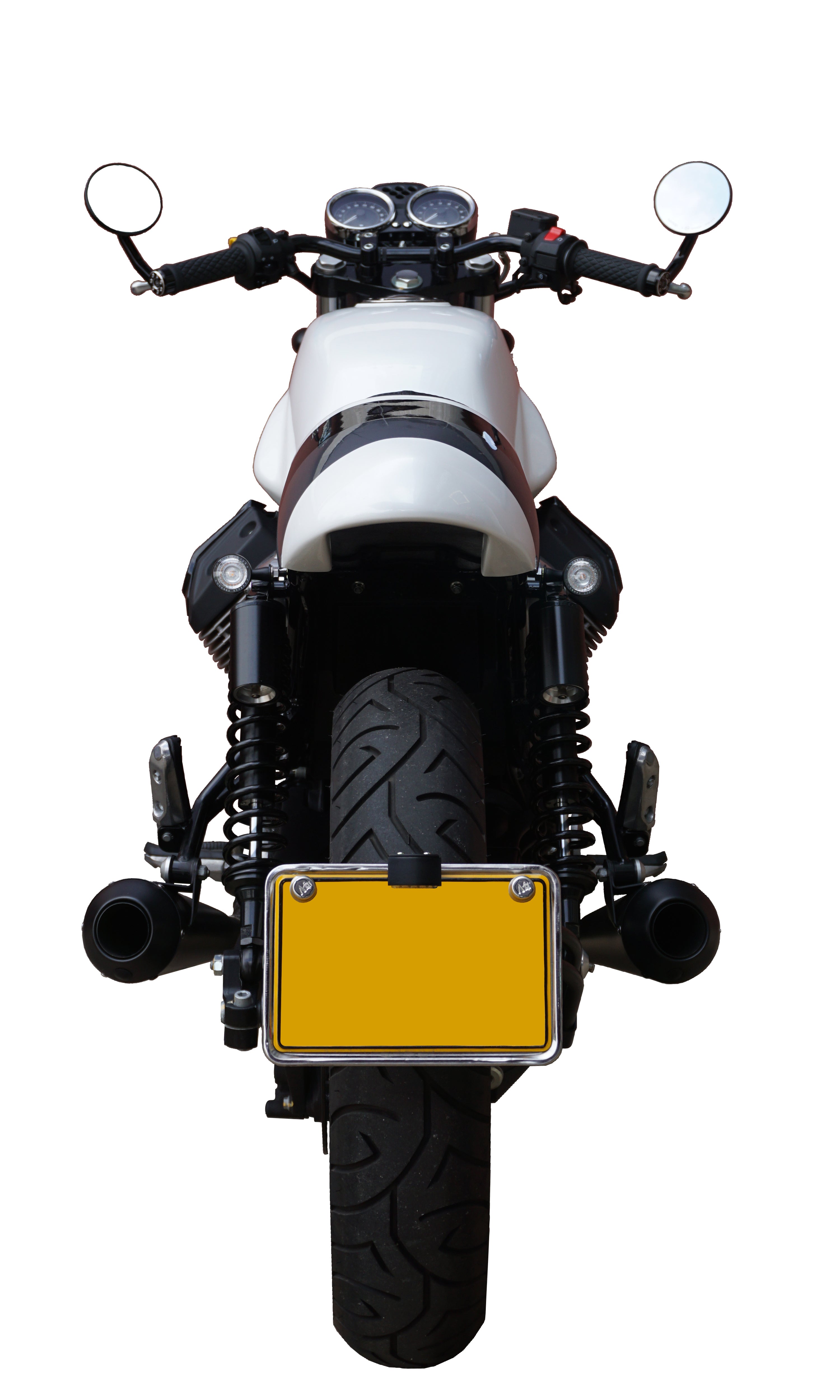 ESCAPE IXIL SLIP ON (RIGHT MUFFLER) - IRONHEAD CONICAL BLACK INOX - MOTO GUZZI V7 II
