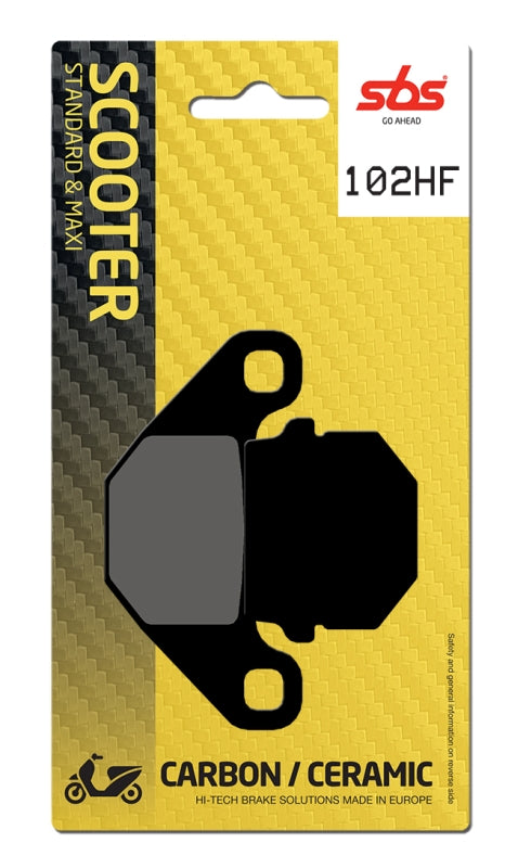 PASTILLA DE FRENO SBS P102-HF