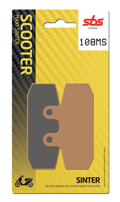 PASTILLA DE FRENO SBS P108-MS