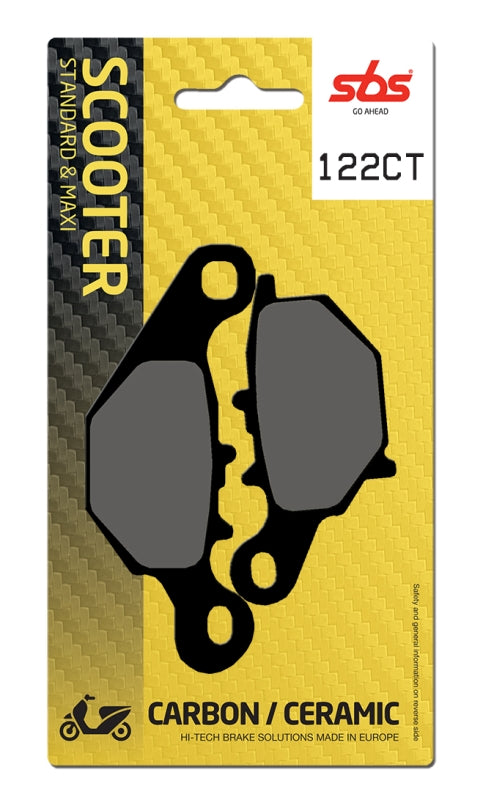 PASTILLA DE FRENO SBS P122-CT