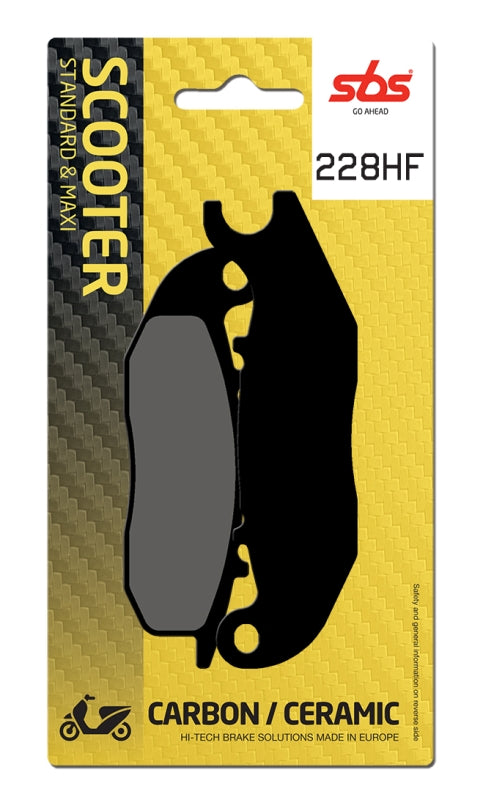 PASTILLA DE FRENO SBS P228-HF