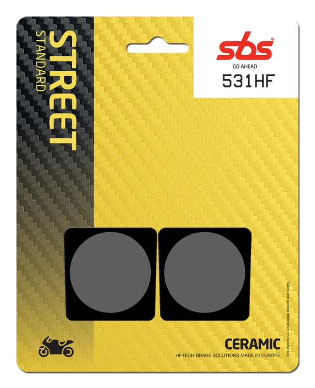 PASTILLA DE FRENO SBS P531-HF