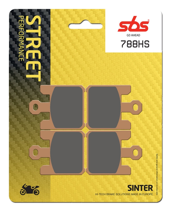 PASTILLA DE FRENO SBS P788-HS