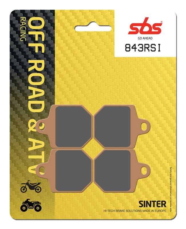 PASTILLA DE FRENO SBS P843-RSI