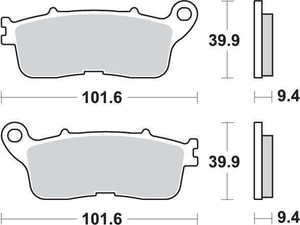 PASTILLA DE FRENO SBS P892-LS