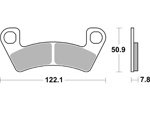 PASTILLA DE FRENO SBS P946-ATS