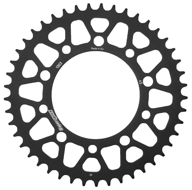 CORONA SUPERSPROX ALUMINIO HONDA 520 X 45 - RAL1303X45BLK