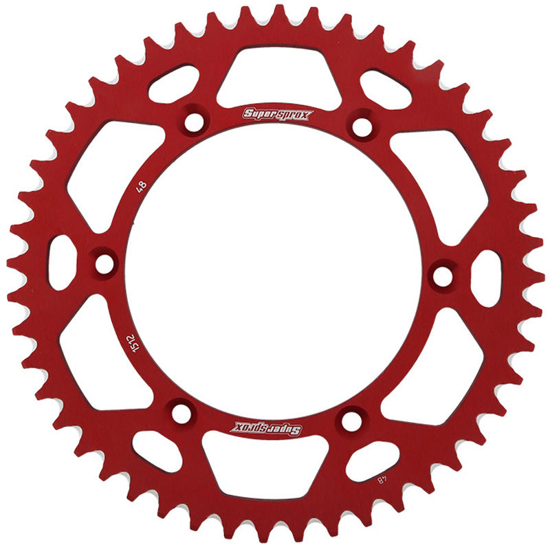 CORONA SUPERSPROX ALUMINIO ROJA 48 D - RAL1512X48RED