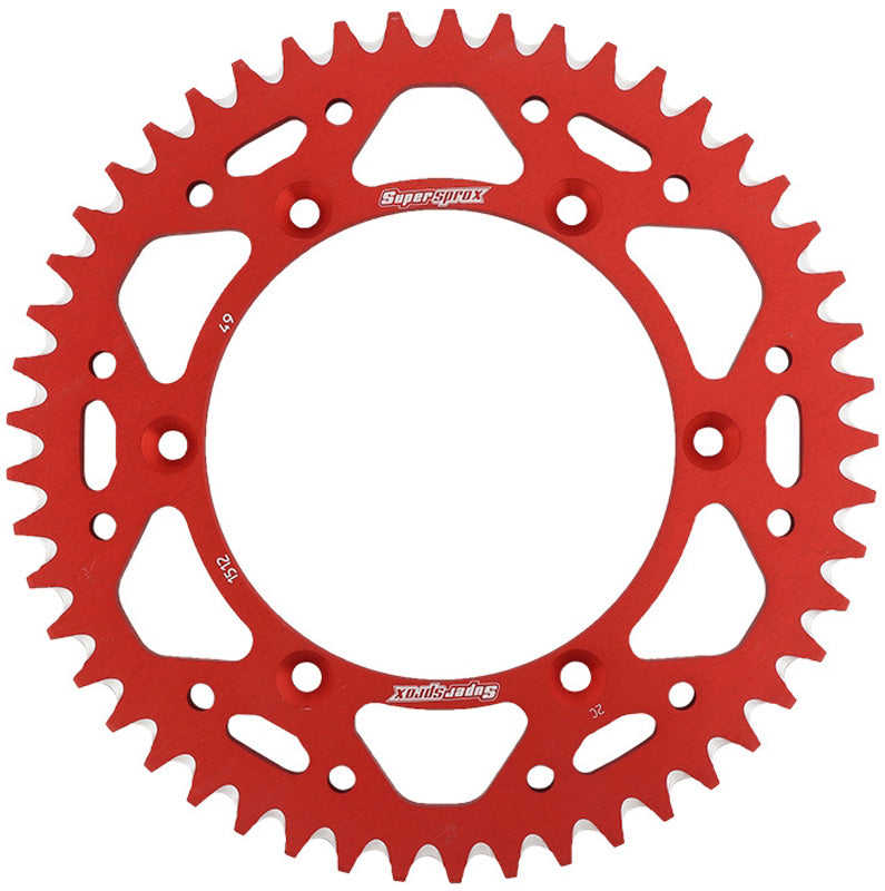 CORONA SUPERSPROX ALUMINIO ROJA 49 D - RAL1512X49RED