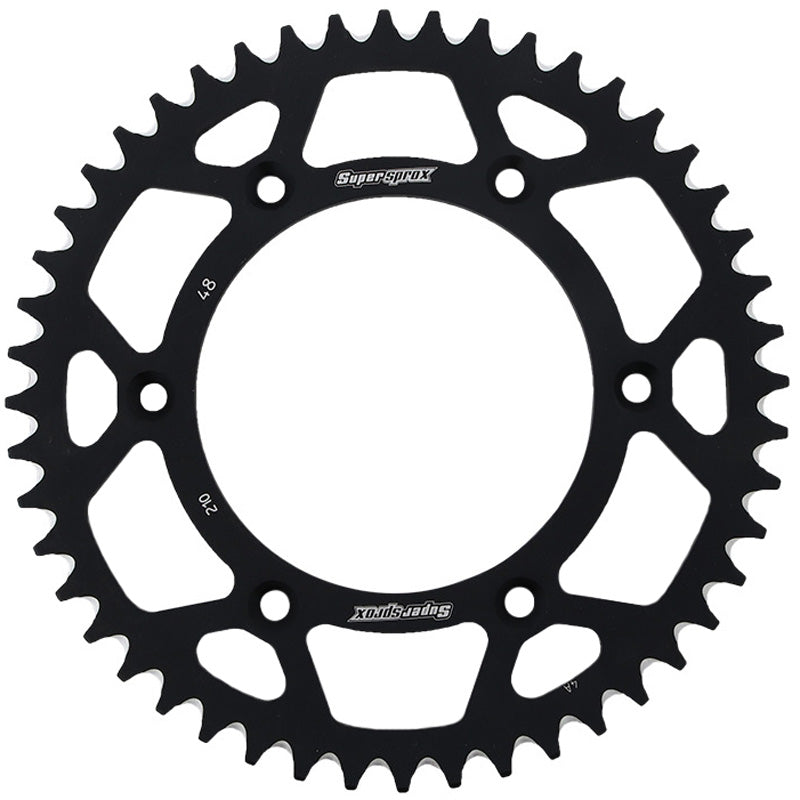 CORONA SUPERSPROX ALUMINIO HONDA 520 X 48 - RAL210X48BLK