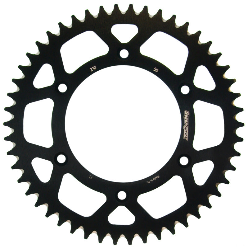 CORONA SUPERSPROX ALUMINIO HONDA 520 X 50 - RAL210X50BLK