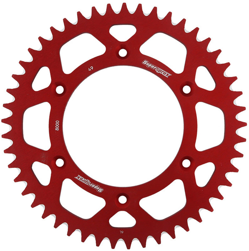CORONA SUPERSPROX ALUMINIO ROJA 49 D - RAL8000X49RED