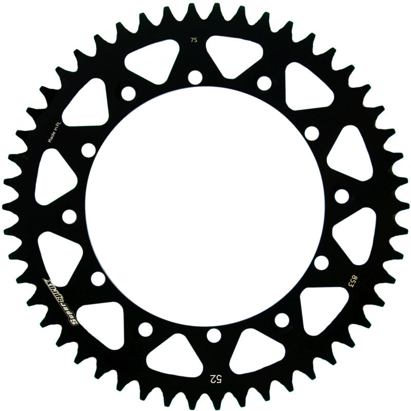 CORONA SUPERSPROX ALUMINIO YAMAHA 520 X 52 - RAL853X52BLK