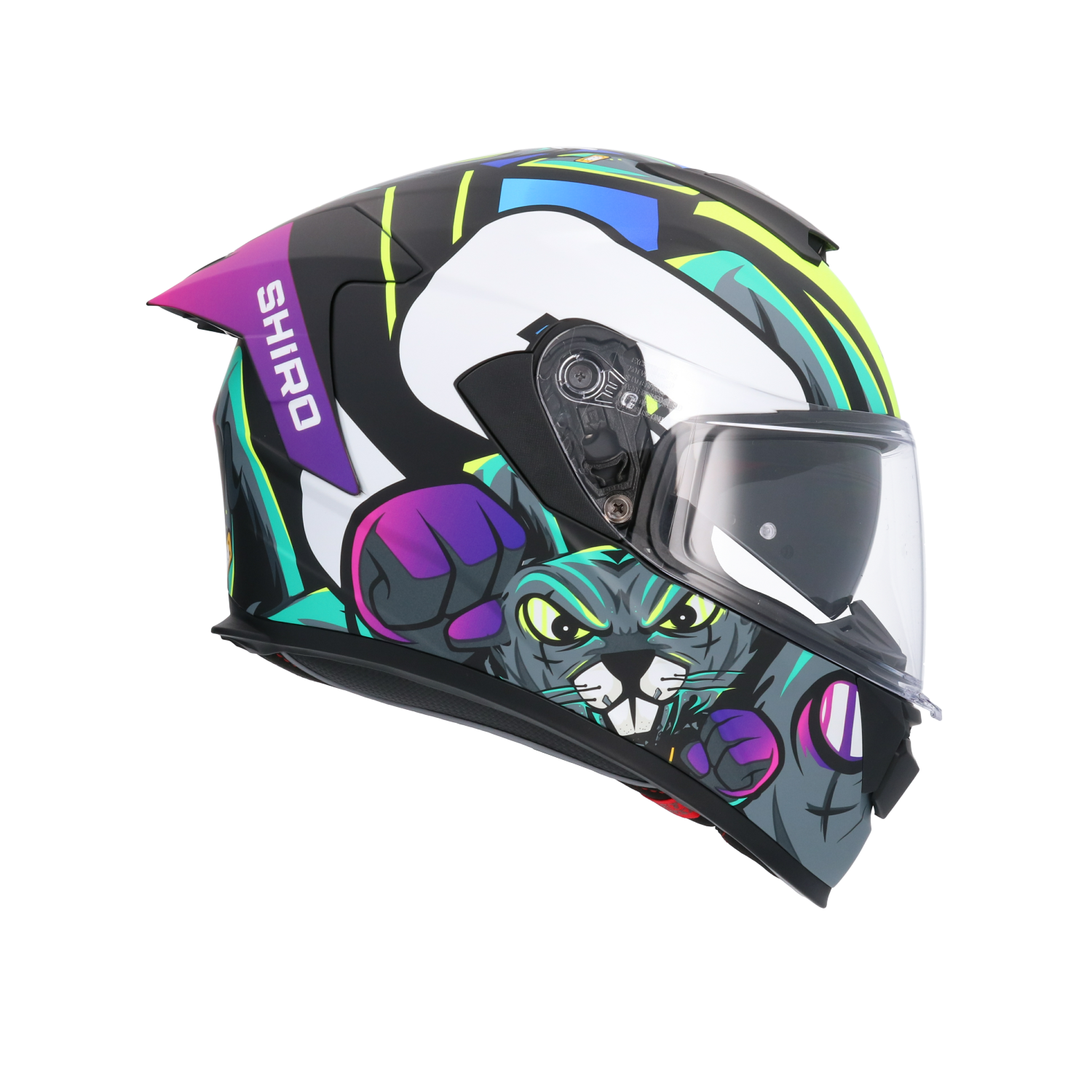 CASCO SHIRO RAPTOR CRAZY RABBIT