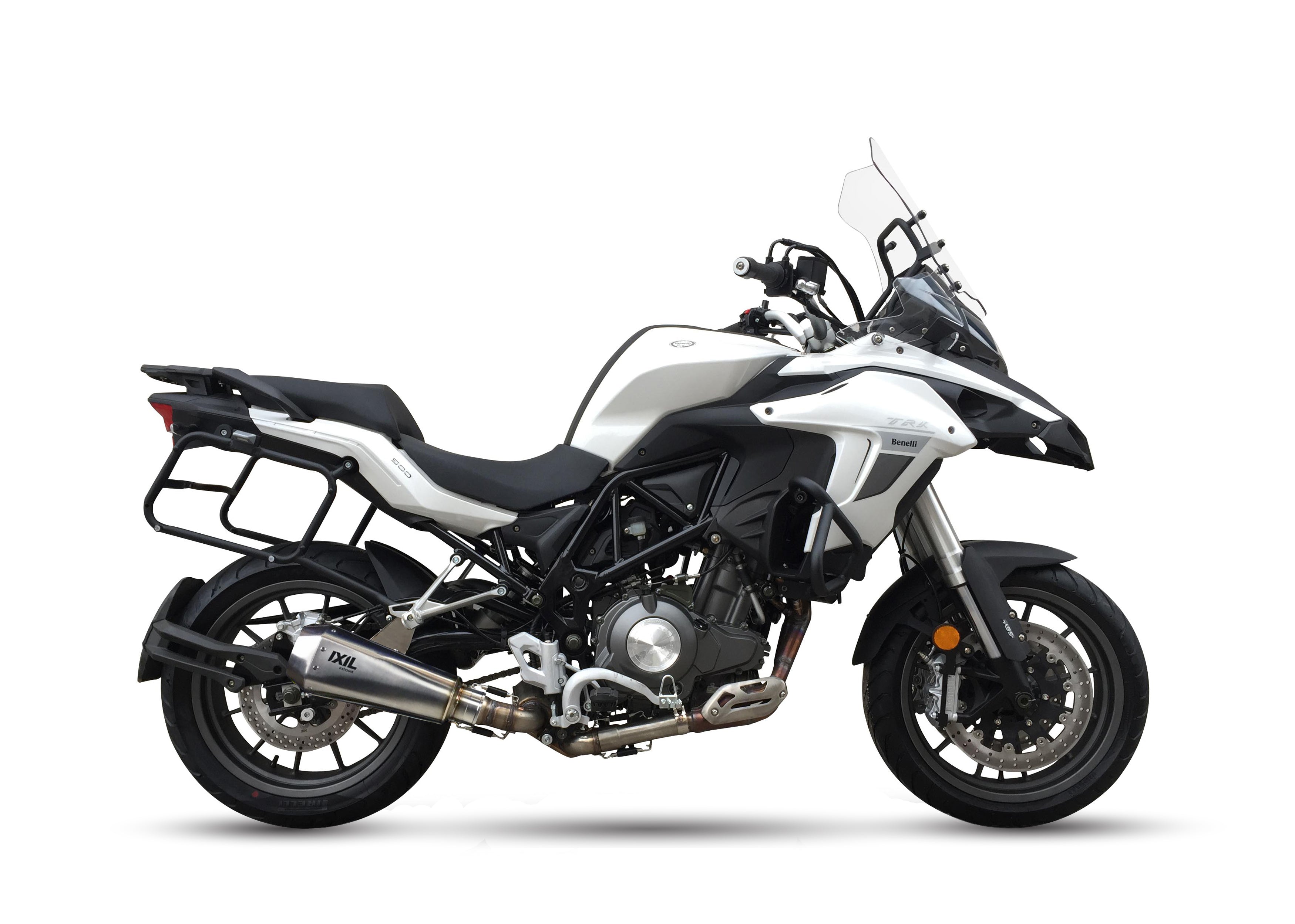 ESCAPE IXIL SLIP ON - RACE XTREM BLACK - BENELLI TRK 502 16-21 (P16)