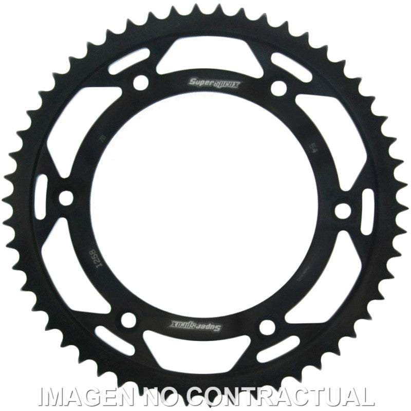 CORONA SUPERSPROX ACERO HONDA 428 X 54 - RFE1258X54BLK