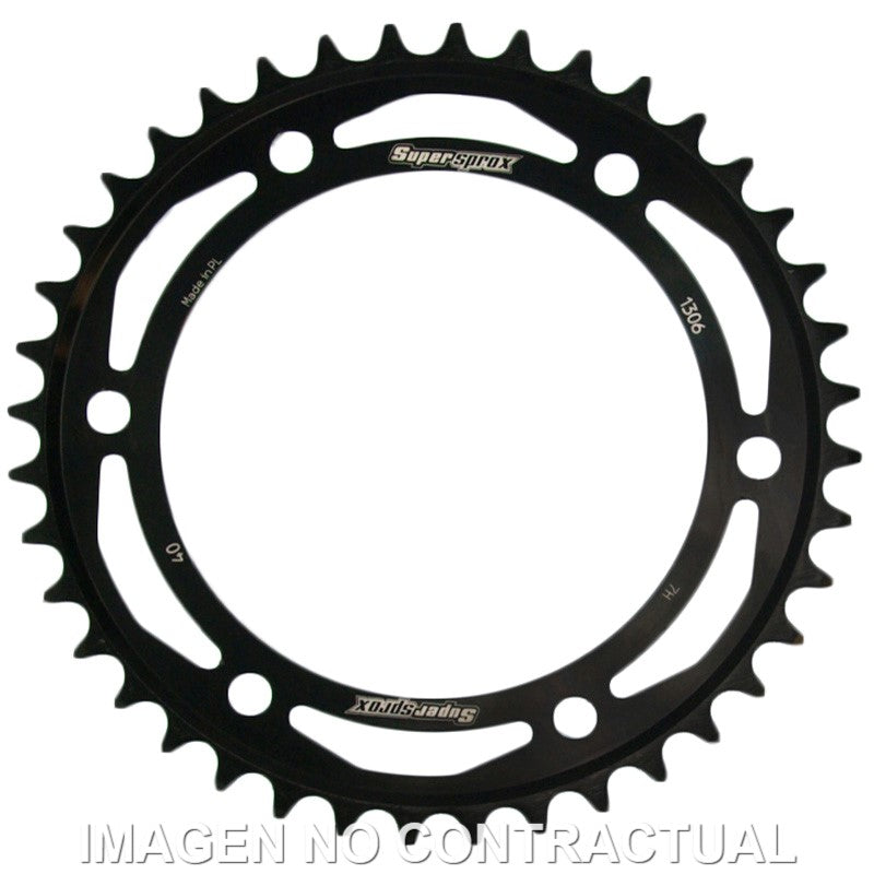 CORONA SUPERSPROX ACERO HONDA 530 X 40 - RFE1306X40BLK