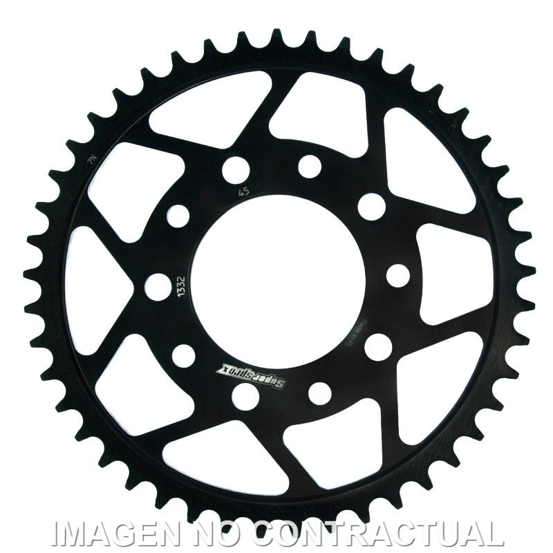 CORONA SUPERSPROX ACERO HONDA 525 X 45 - RFE1332X45BLK