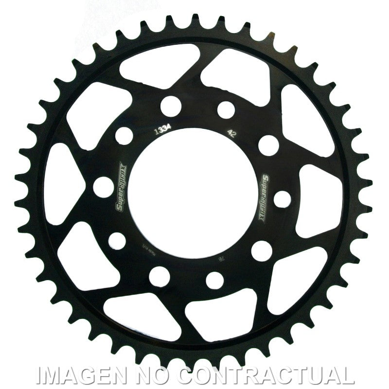 CORONA SUPERSPROX ACERO HONDA 530 X 42 - RFE1334X42BLK