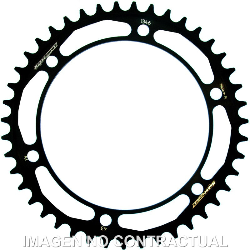 CORONA SUPERSPROX ACERO HONDA 525 X 43 - RFE1346X43BLK
