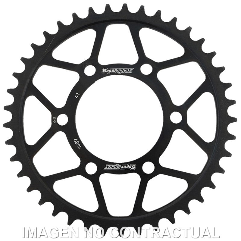 CORONA SUPERSPROX ACERO KAWASAKI 525 X 41 - RFE1489X41BLK