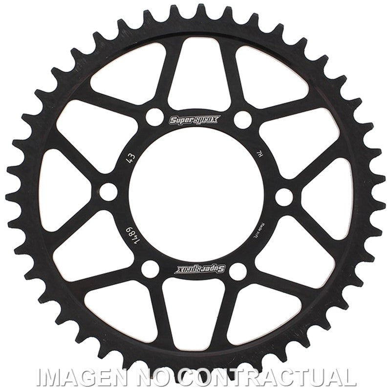 CORONA SUPERSPROX ACERO KAWASAKI 525 X 44 - RFE1489X44BLK