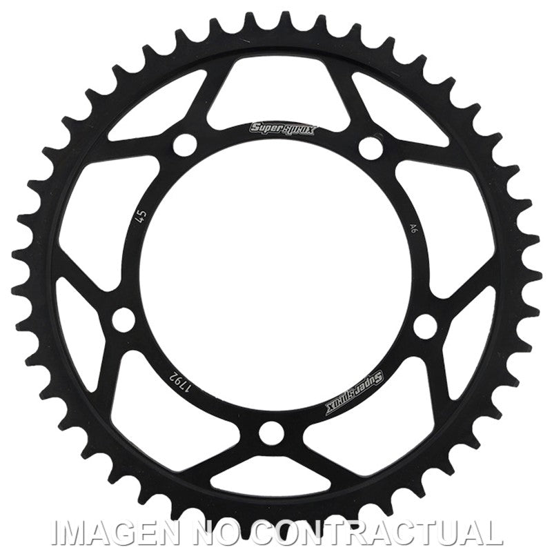 CORONA SUPERSPROX ACERO SUZUKI 525 X 45 - RFE1792X45BLK