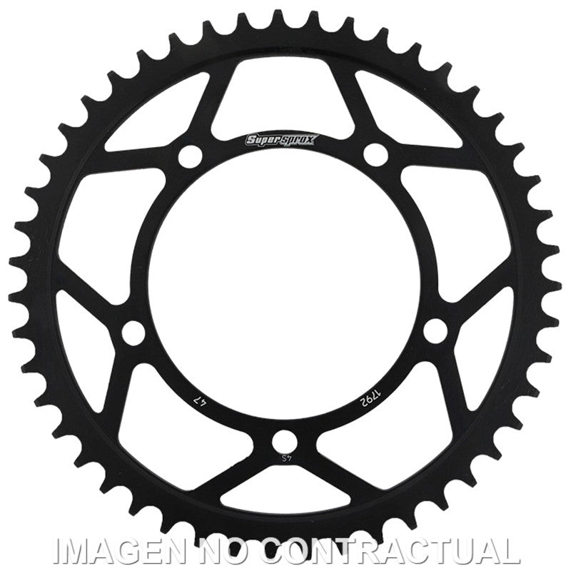 CORONA SUPERSPROX ACERO SUZUKI 525 X 47 - RFE1792X47BLK