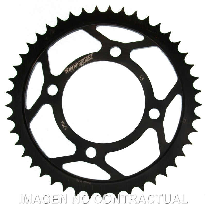 CORONA SUPERSPROX ACERO SUZUKI 428 X 45 - RFE1794X45BLK