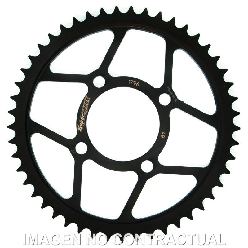 CORONA SUPERSPROX ACERO SUZUKI 428 X 49 - RFE1796X49BLK