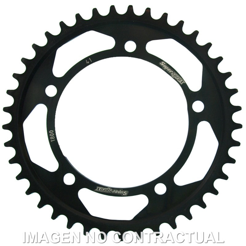 CORONA SUPERSPROX ACERO SUZUKI - TRIUMPH 530 X 41 - RFE1800X41BLK