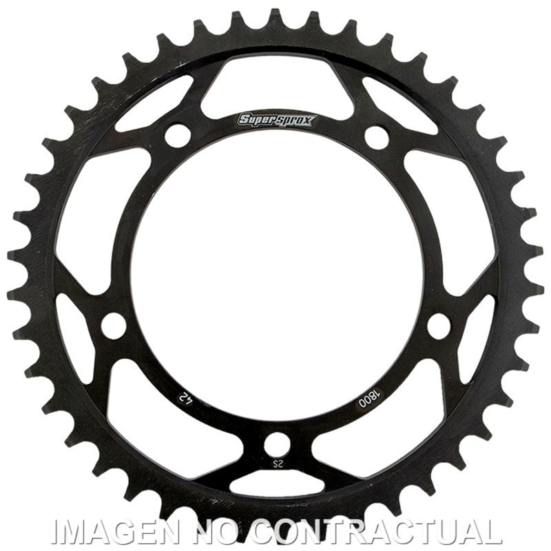 CORONA SUPERSPROX ACERO SUZUKI 530 X 42 - RFE1800X42BLK